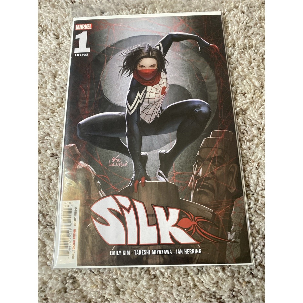 SILK #1 LGY 32 COVER A INHYUK LEE FIRST PRINT NM MARVEL 2021